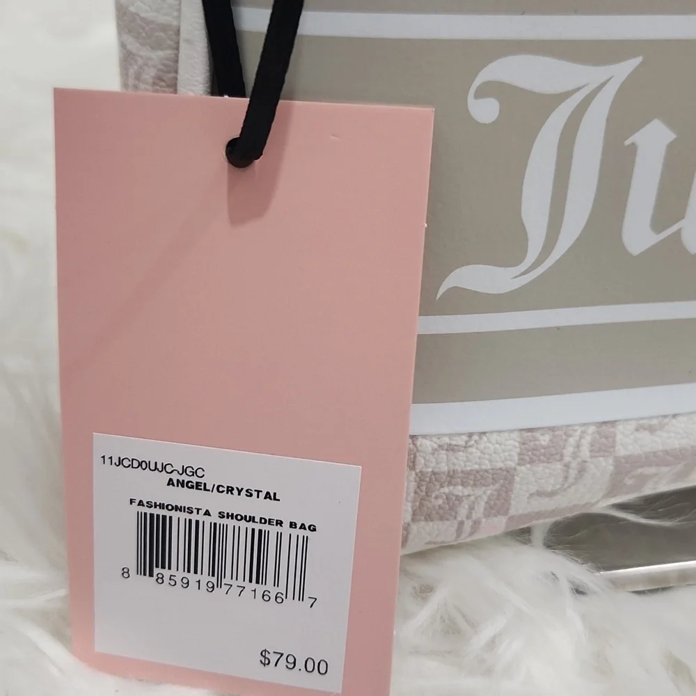 🤍▪️Juicy Couture ▪️Angel/ Crystal Fashionista shoulder Bag